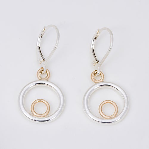 Circle Of Life Earrings Ss 14kt Constantine Designs circle-of-life-earrings-ss-14kt-constantine-designs